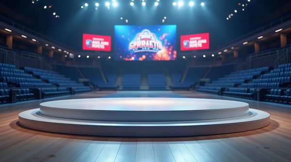 Location de podium sportif 3 marches pour événements sportifs