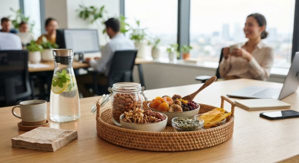 Offrez des fruits secs au travail pour des pauses gourmandes réussies